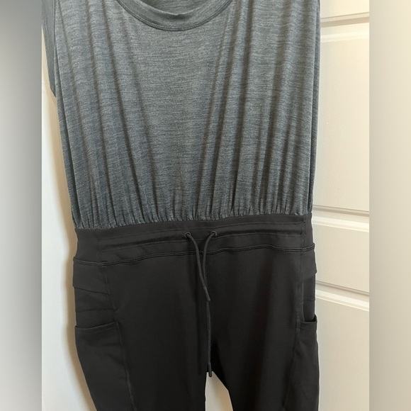 Free People Movement Off to the Races Onesie Jumpsuit Size Large - Picture 6 of 9